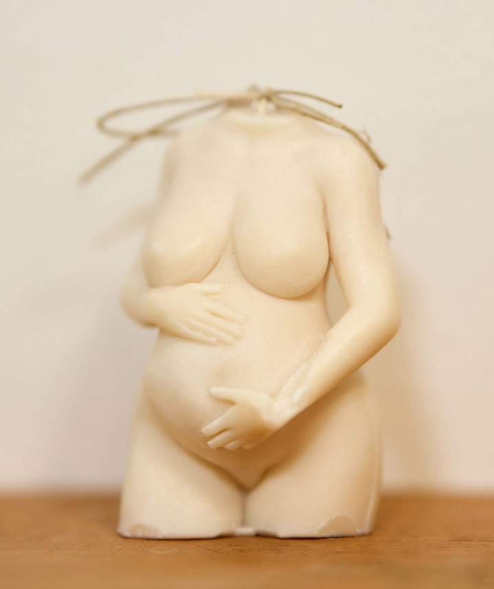 Statuette femme enceinte Martinique